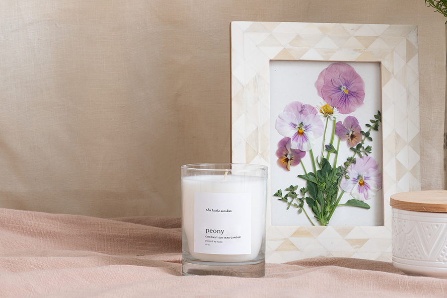 Spring Candle Scents at The Little Market