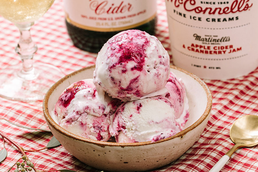 Martinelli’s Ice Cream at McConnell’s Fine Ice Creams