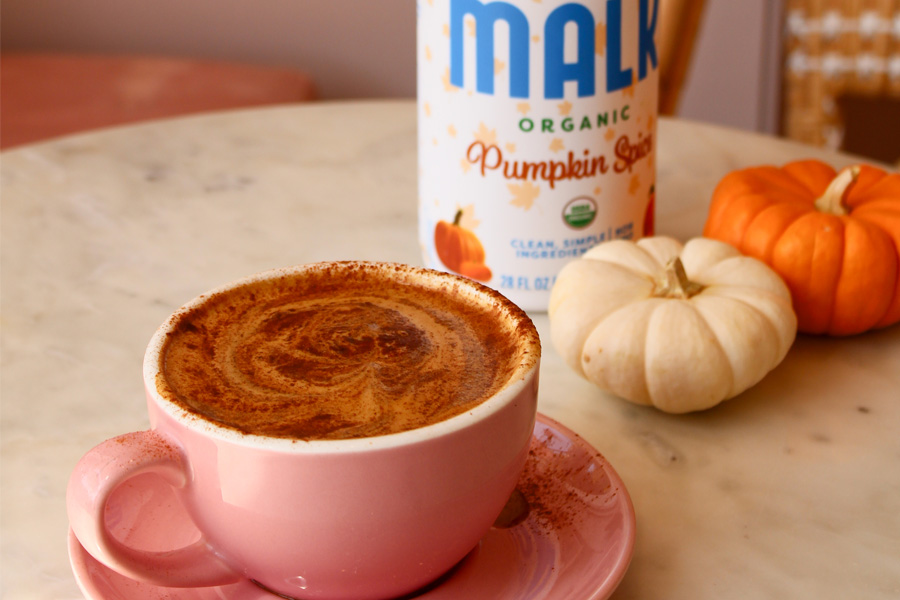 MALK Pumpkin Spice Latte at Sweet Laurel