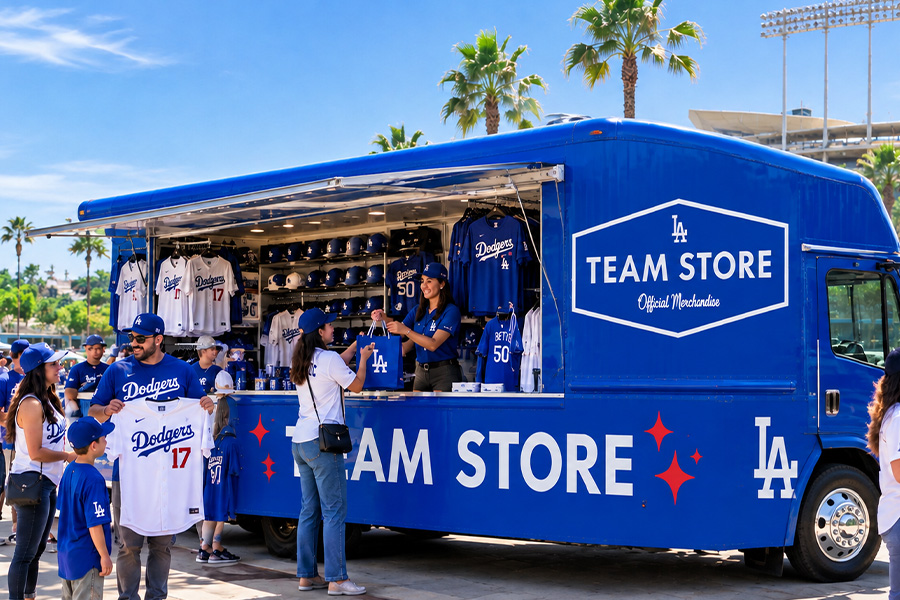 Dodgers Team Store Pop-Up